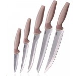 Banguet Sada nožů TRINITY 5 ks hnědá – Sleviste.cz