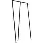 Nordic Design kovový stojací věšák Yako 173 x 100 cm Černý – Zboží Dáma