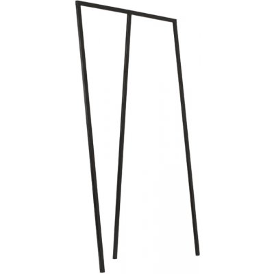 Nordic Design kovový stojací věšák Yako 173 x 100 cm Černý – Zboží Dáma