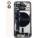 Kryt Apple iPhone 12 Mini Zadní Housing s Malými Díly bílý – Zboží Živě