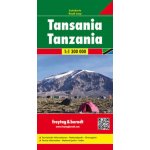 mapa Tanzania 1:1,3 mil. – Hledejceny.cz