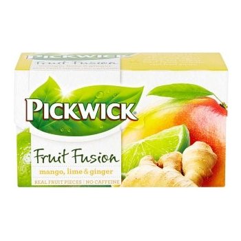 Pickwick Mango se zázvorem a limetkou ovocný čaj 20 x 2 g