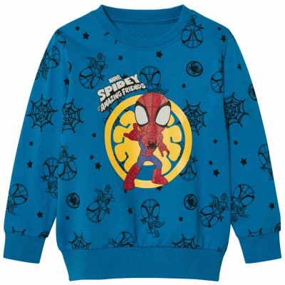 Chlapecká mikina Spiderman/modrá – Sleviste.cz