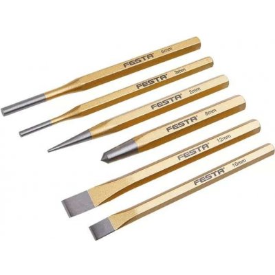 Sada sekáčů a průbojníků FESTA CrV 6ks 19486 – Hledejceny.cz