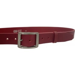 Penny Belts kožený opasek 159R90 červený