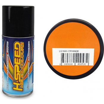 H-Speed H-SPEED Spray na lexan 150ml oranžový