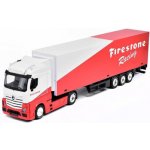 Bburago kamion Mercedes Benz Actros Gigaspace Firestone 1:43 – Zboží Dáma