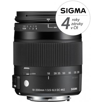 SIGMA 18-200mm f/3.5-6.3 DC Macro OS HSM Contemporary Canon