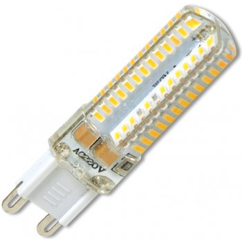 Ecolite LED žárovka G9 4,5W 350lm Teplá bílá 3000K