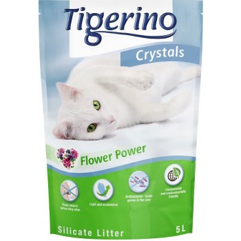 Tigerino Crystals Flower Power Kočkolit 6 x 5 l