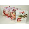 Dárková krabička Ducco New Fashion Vánoční papírová taška vzor 08A 32 x 26 cm