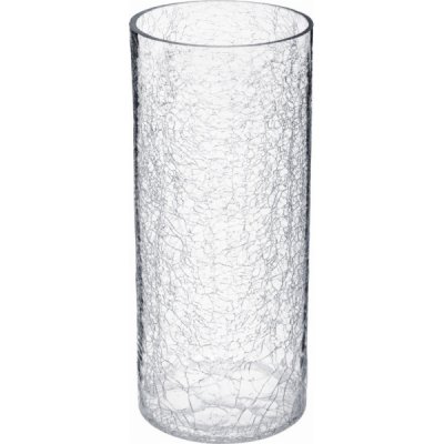 skleněná váza, motiv praskání, Atmosphera créateur d'intérieur, 30 cm – Hledejceny.cz