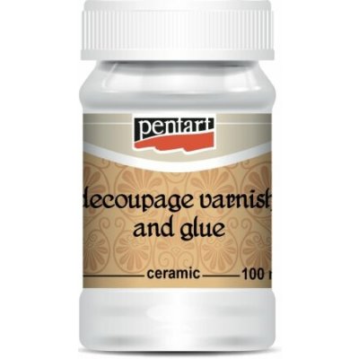 Pentart Decoupage lak a lepidlo na keramiku 100 ml – Zboží Dáma