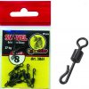 Rybářská karabinka a obratlík Extra Carp obratlíky rychlovýměnné Quick Swivel Change vel.10