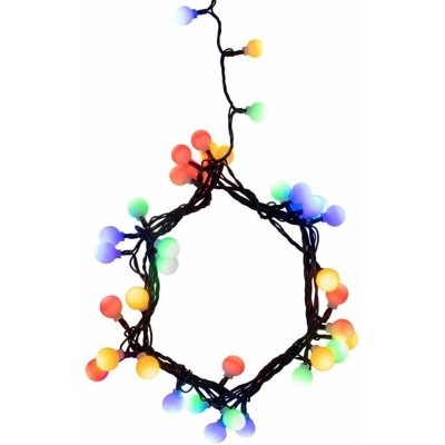 MagicHome Řetěz Vánoce Cherry Balls 100x LED multicolor IP44 8 funkcí osvětlení L-9,90 m ST8091142A – Hledejceny.cz