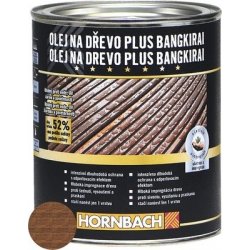 Hornbach Olej na dřevo plus 0,75 l Bangkirai