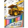 Barevný papír Blok barevných papírů A4 Extra Force 1703-0333