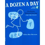 A DOZEN A DAY by Edna-Mae Burnam 1 Primary + CD klavír – Zbozi.Blesk.cz