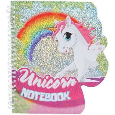 Unicorn zápisník 18x21cm v sáčku – Zboží Mobilmania
