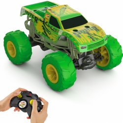 MATTEL HW RC MONSTER TRUCKS GUNKSTER SVÍTÍCÍ VE TMĚ 1:15