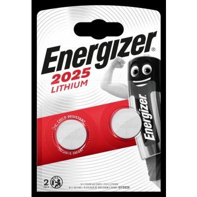 Energizer CR2025 2 ks 7638900248333 – Zbozi.Blesk.cz