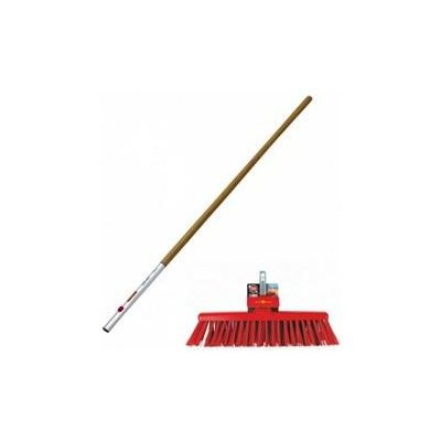 Wolf Garten 71AAM008650 Smeták velký šíře 37 cm silné dlouhé štětiny s násadou ZM 140 – Hledejceny.cz