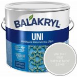 Barvy a laky Hostivař akryl Uni mat 0105 2,5kg sv. šedá