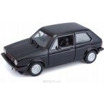 Bburago Volkswagen Golf MK1 GTI černá 1:24 – Hledejceny.cz