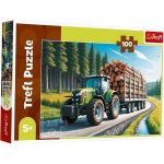 TREFL Lesní traktor 100 dílků – Hledejceny.cz
