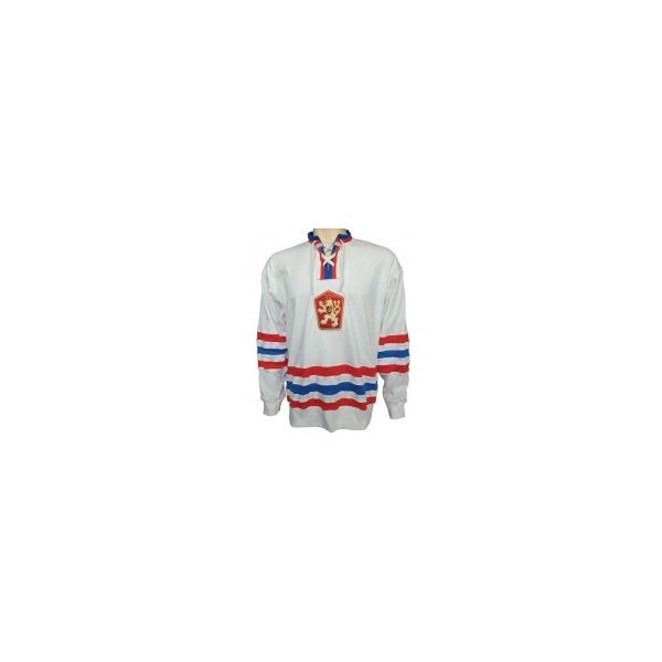 Hokejový dres FANSPORT Dobový dres ČSSR bílý