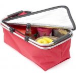 Termo skládací nákupní košík s víkem červený – Hledejceny.cz