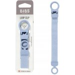 Bibs klip na dudlík Loop Dusty blue – Zboží Mobilmania