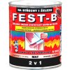 Barvy na kov Barvy a laky Hostivař FEST B FESTB S2141-0540 ZELENÝ 5 KG