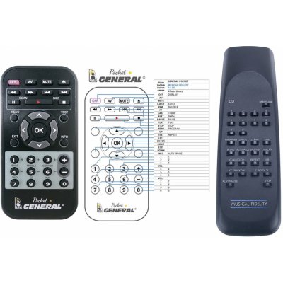 Dálkový ovladač General Musical Fidelity A3 CD – Zboží Živě