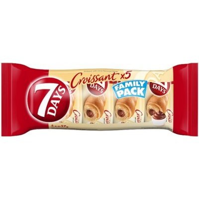 7 Days Croissant s kakaovou náplní 5x37 g – Zboží Dáma