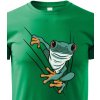 Dětské tričko dětské tričko Žába, zelená