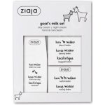 Ziaja Kozí mléko denní krém 50 ml + noční krém 50 ml + krém na ruce a nehty 80 ml dárková sada – Sleviste.cz