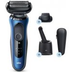 Braun Series 6 61-B7200cc Wet&Dry Blue – Zboží Mobilmania