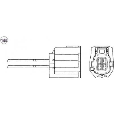 Lambda sonda - 9359 NGK OZA341-F26 – Zbozi.Blesk.cz