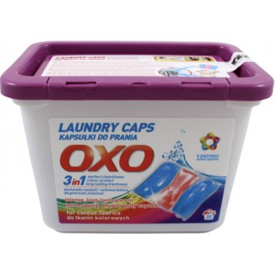 Oxo 3v1 Color gelové kapsle na praní 20 PD – Sleviste.cz