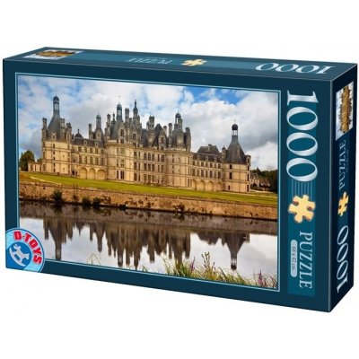 D-Toys Zámek Chambord Francie 1000 dílků – Zboží Mobilmania