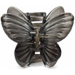 Skřipec ve tvaru motýla Barva: světle hnědá – Zboží Dáma