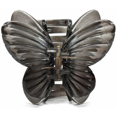 Skřipec ve tvaru motýla Barva: světle hnědá – Zboží Dáma