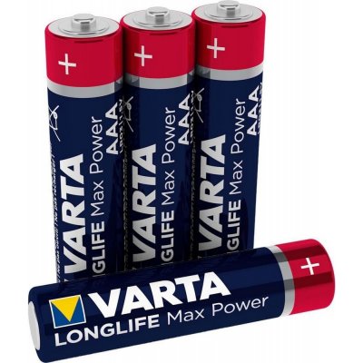 Varta Max Tech AAA 4ks VARTA-4703/4B – Zbozi.Blesk.cz