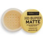 Revolution Relove HD Super Matte transparentní fixační pudr s matným efektem Banana 7 g – Zboží Dáma