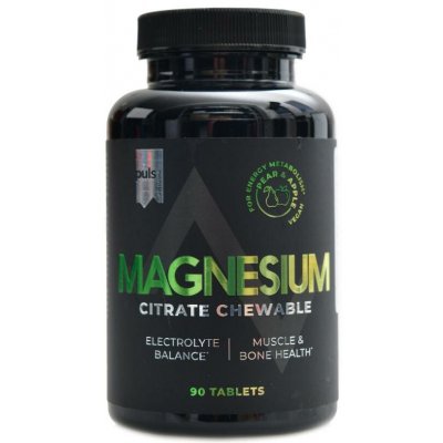 PULS nutrition Magnesium Citrate Chewable 90 tablet – Hledejceny.cz