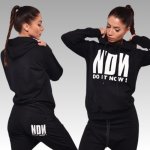 NDN sportovní mikina Do It Now černá – Zboží Dáma
