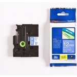 Páska Brother TZE-535, 12mm, modrá/bílá, laminovaná, délka 8m – Zboží Živě