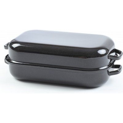 Belis Sfinx Oboustranně smaltovaný dvoupekáč velikost 30 cm vnitřní rozměr síla plechu 0,8 mm – Zboží Dáma