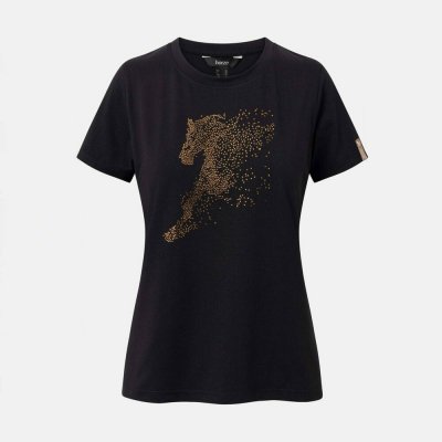 Horze Tričko Kathrin dámské black – Hledejceny.cz